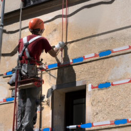 Peinture façade : changez l'apparence de votre maison avec une nouvelle couleur éclatante Provins